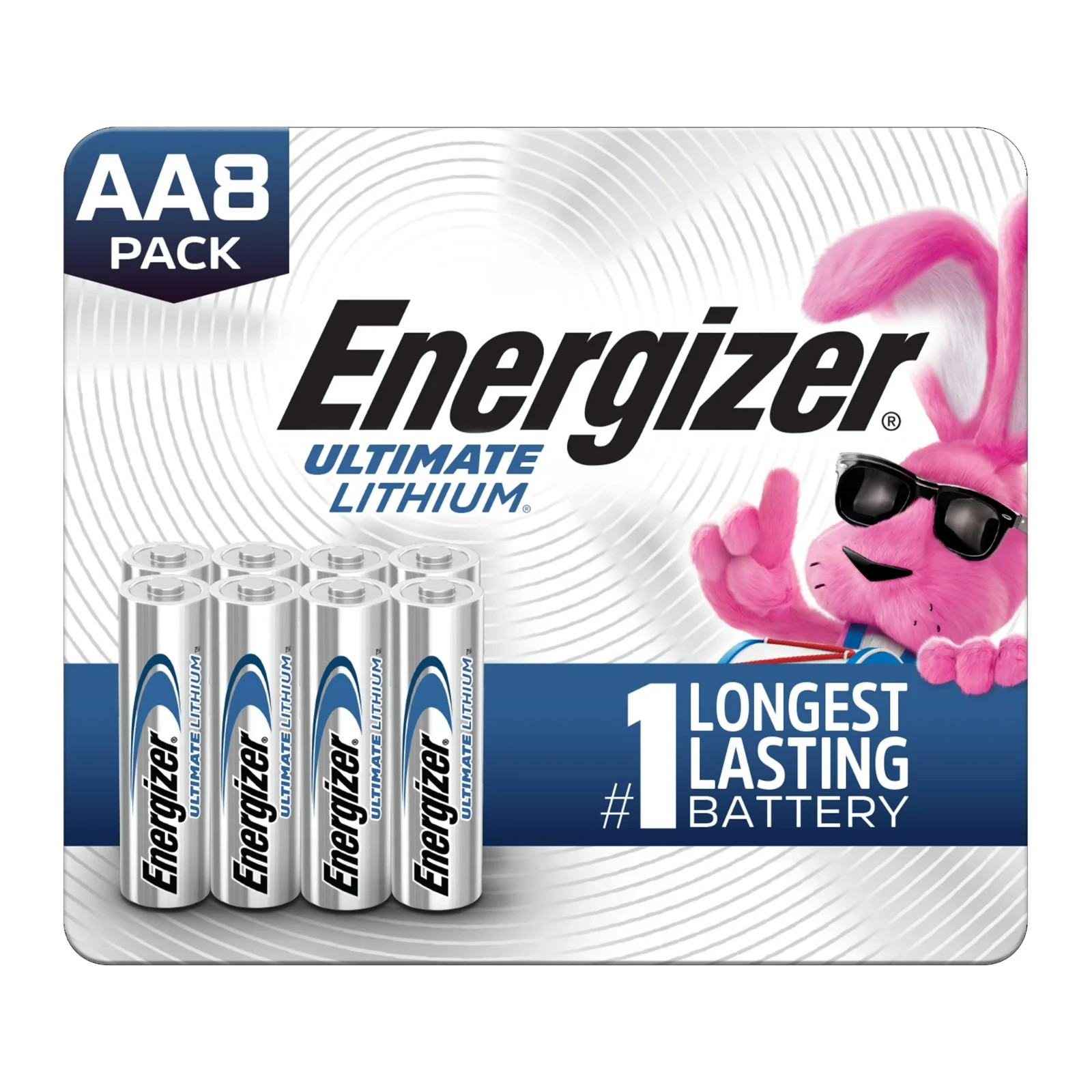 Energizer Ultimate Lithium AA Batteries (8 Pack), Double A Batteries Energizer Ultimate Lithium AA Batteries (8 Pack), Double A Batteries
