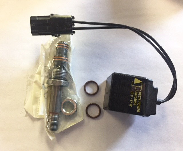 35T36092 New Muncie Power Products.  GENUINE OEM 12V SOLENOID VALVE 
