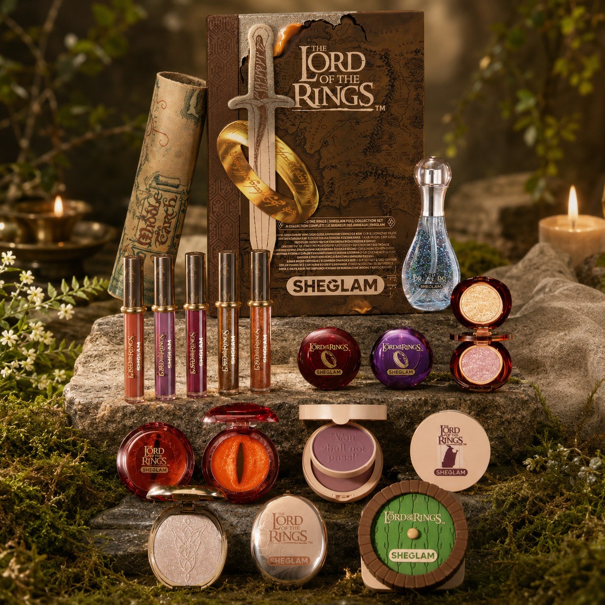 The LORD OF THE RINGS | Sheglam 12 pc FULL COLLECTION MAKEUP SET + GIFT