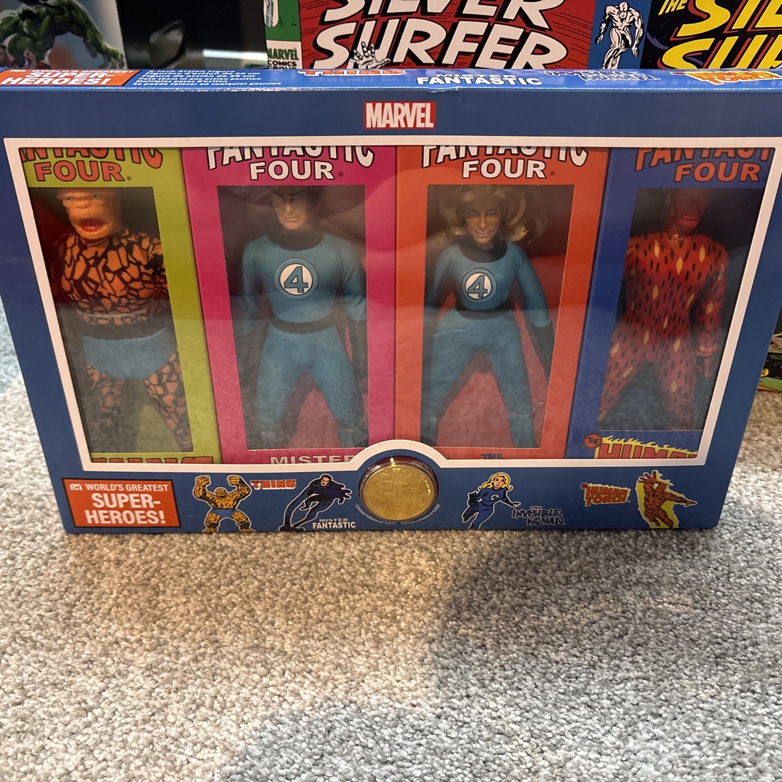 Disney Parks 2025 Mego Marvel Fantastic Four 8\ Disney Parks 2025 Mego Marvel Fantastic Four 8\