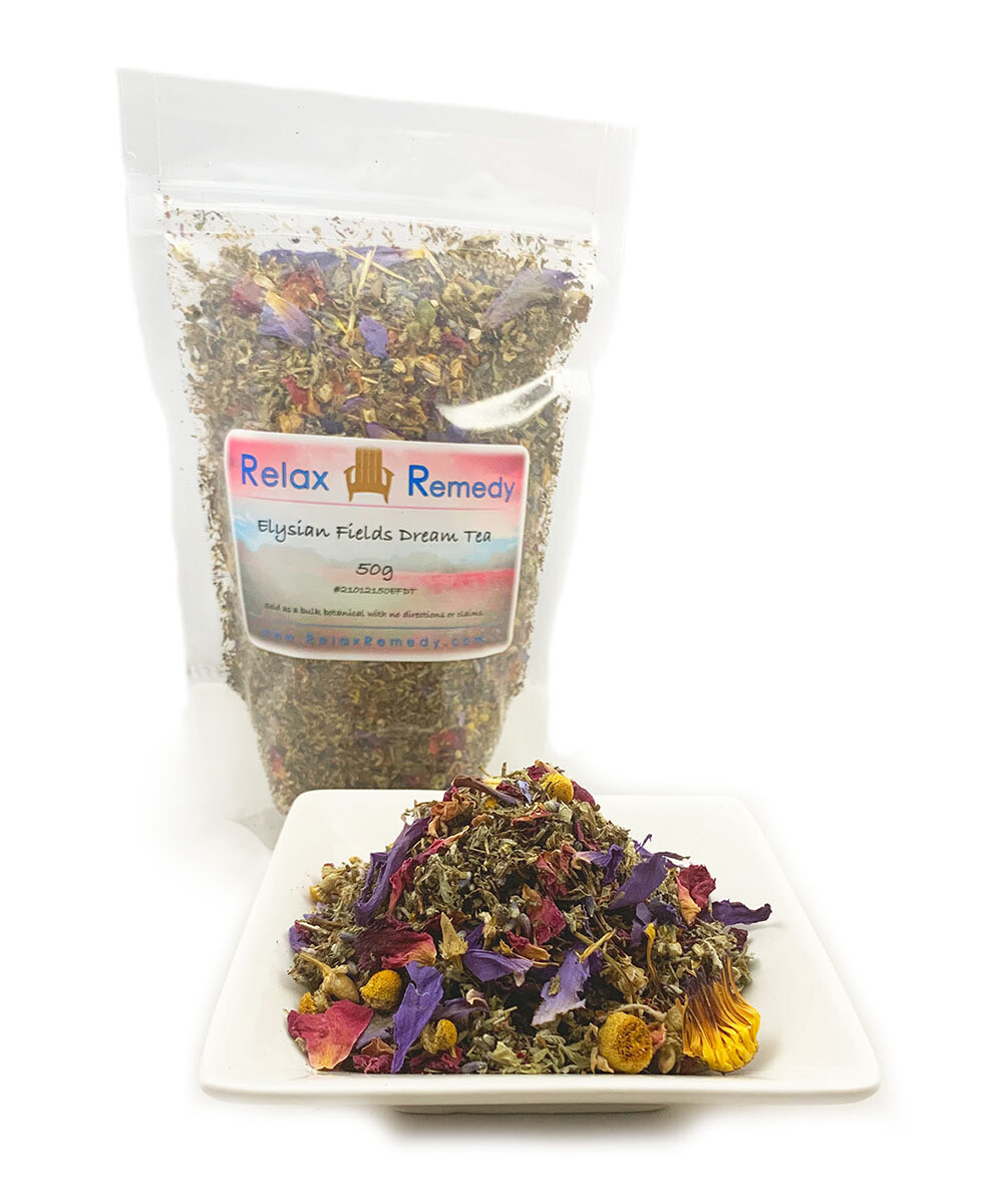 Elysian Fields Vivid Dreaming Tea Blend (4oz) 100g (Blue Lotus, Mugwort etc)