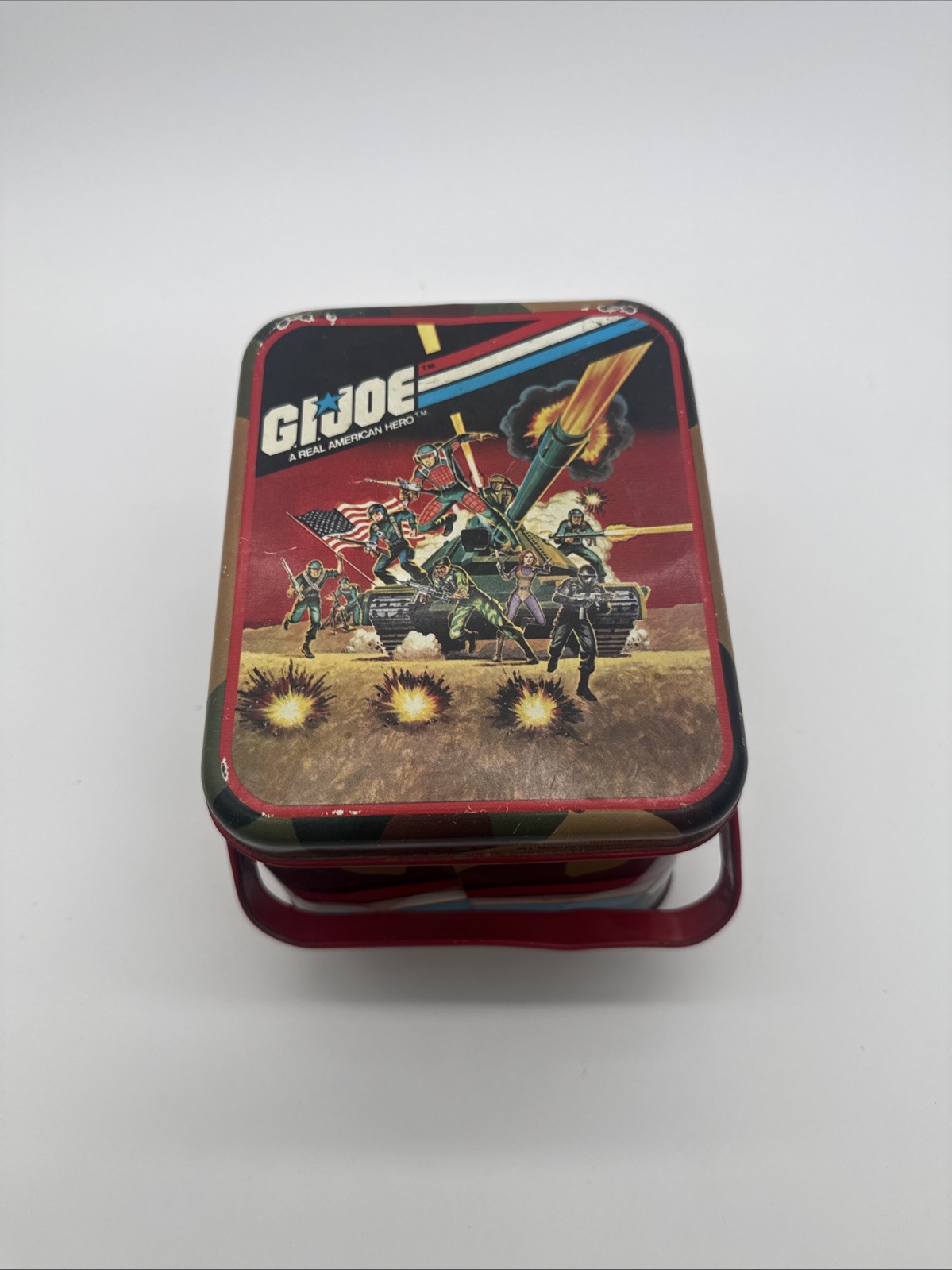 Vintage G I Joe Collector\'s Tin (1982, Hasbro/Cheinco).