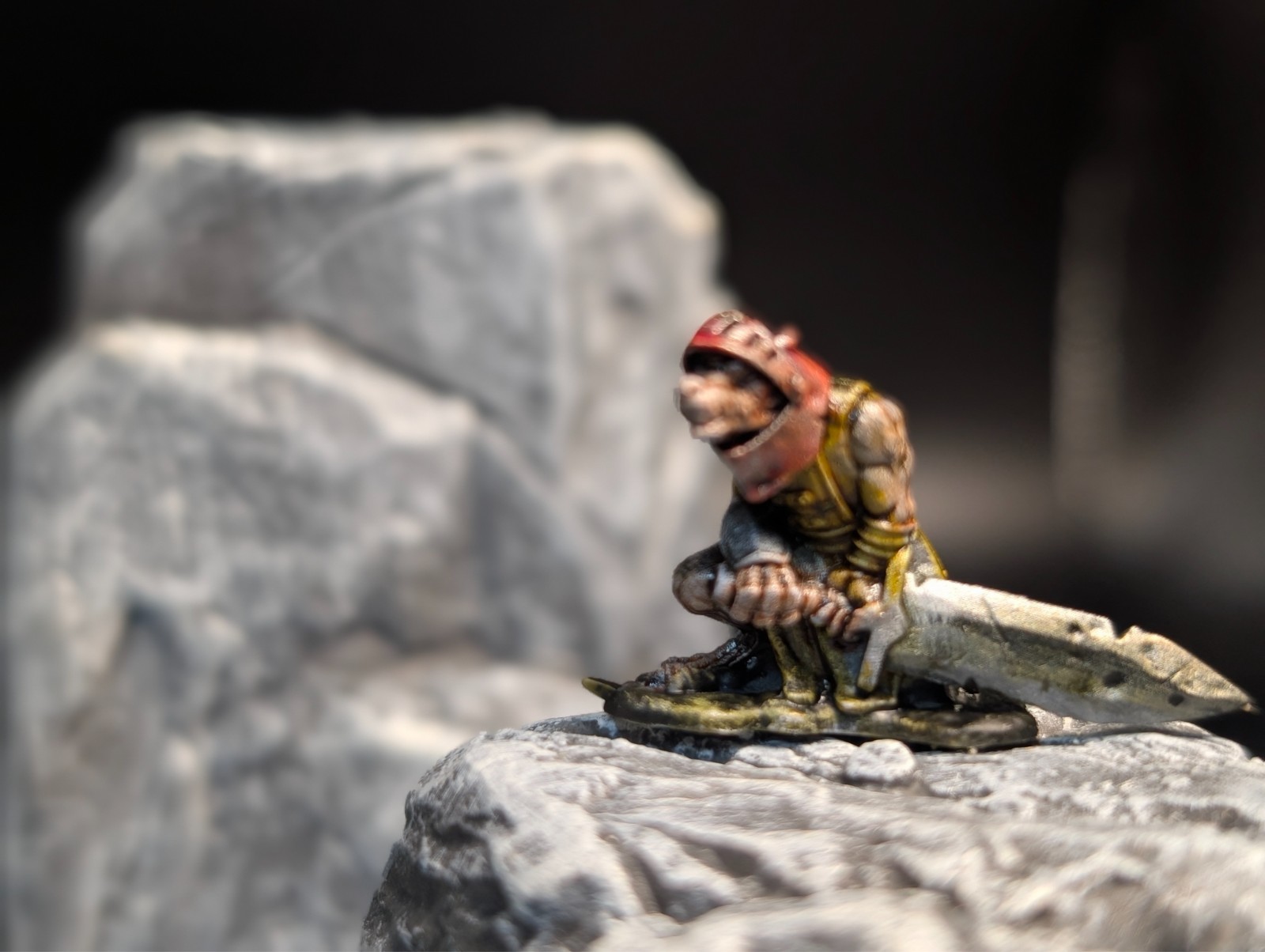 Well painted kobald Captain knight cute d&d miniature