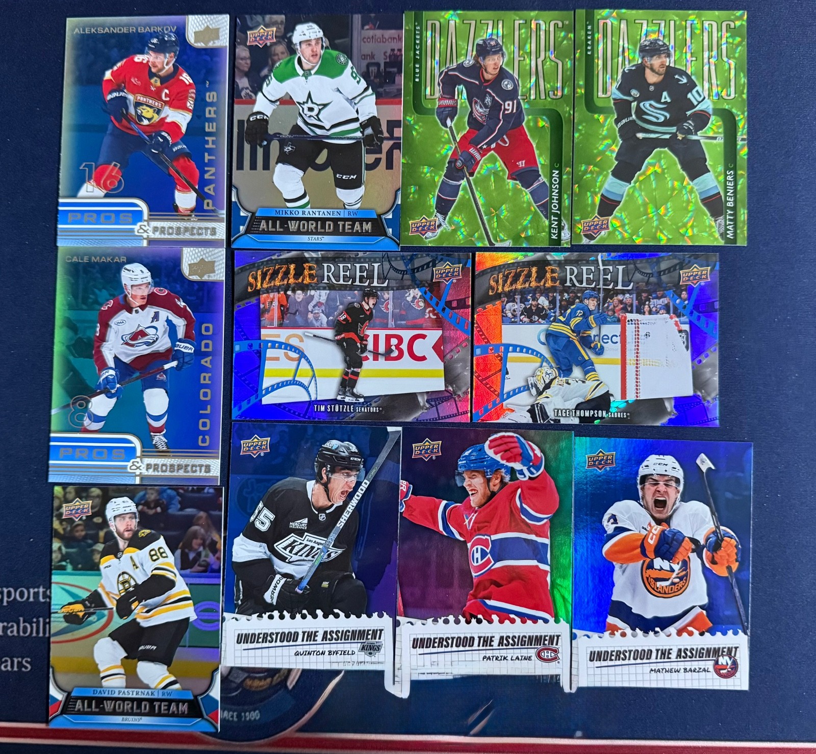 2025-26 UD EXTENDED INSERTS 11-CARD LOT 2025-26 UD EXTENDED INSERTS 11-CARD LOT