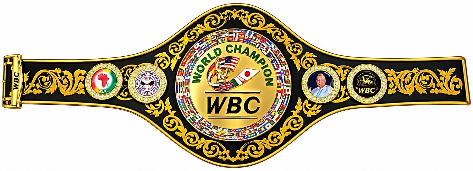 WBC Belt Boxing Championship Replica Belt Adult Size Hight Quality Leather 4MM