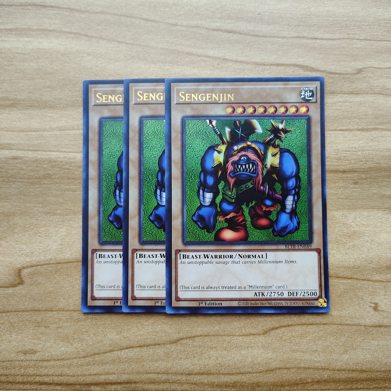 Sengenjin 3x - Ultra Rare / Holo - BLTR-EN049 - Yugioh