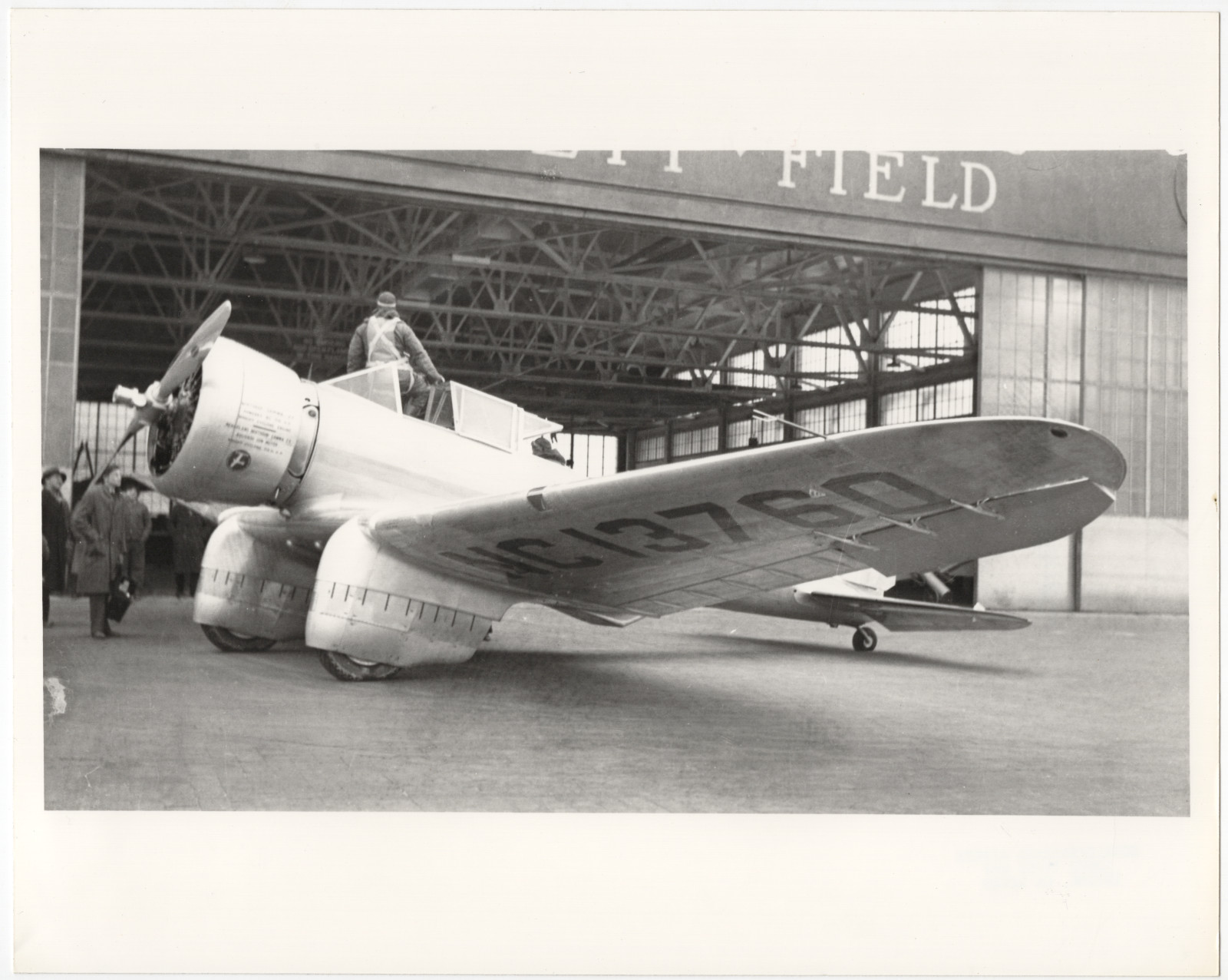 Northrop Gamma 2EC 8x10 Vintage Aircraft Photo NC13760, Sold to USSR 1934 Northrop Gamma 2EC 8x10 Vintage Aircraft Photo NC13760, Sold to USSR 1934