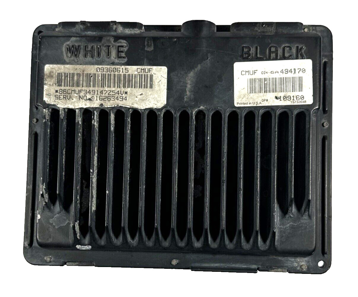 16263494 Chevrolet Astro 1999-2001 Engine Control Unit ECU Module 16265035