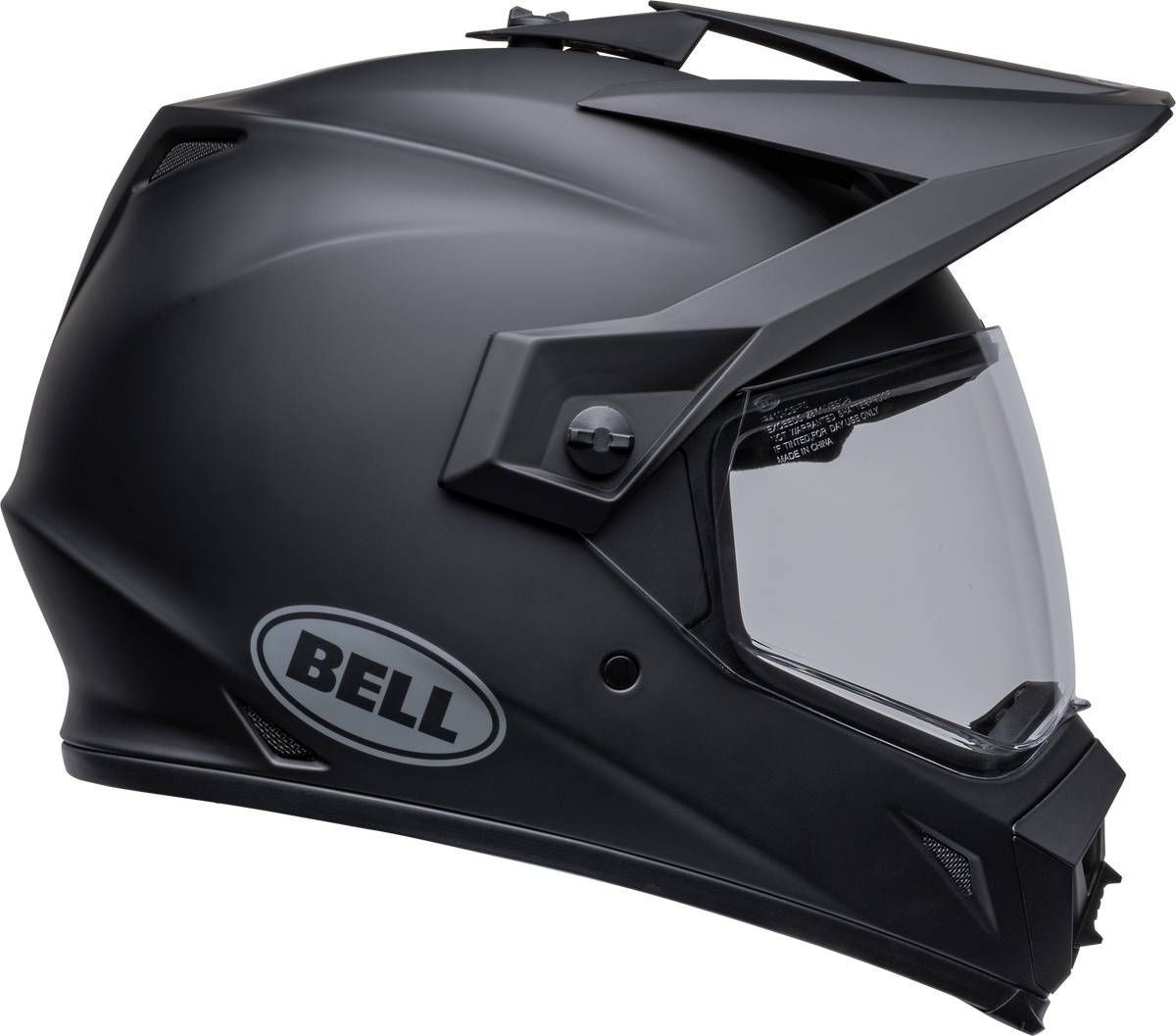 Bell Adult\'s MX-9 ADV MIPS Motorcycle Helmet Matte Black Size Medium - 7136684