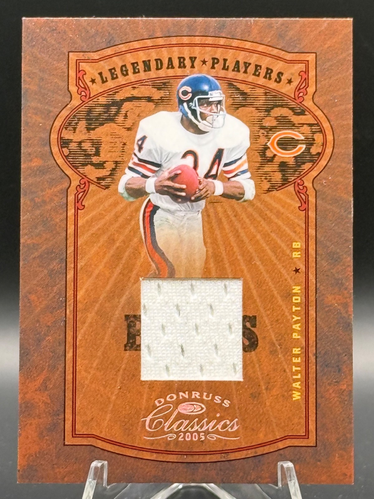 Walter Payton 2005 Donruss Classics #L-28 Legendary Players  Jerseys /150 MEM