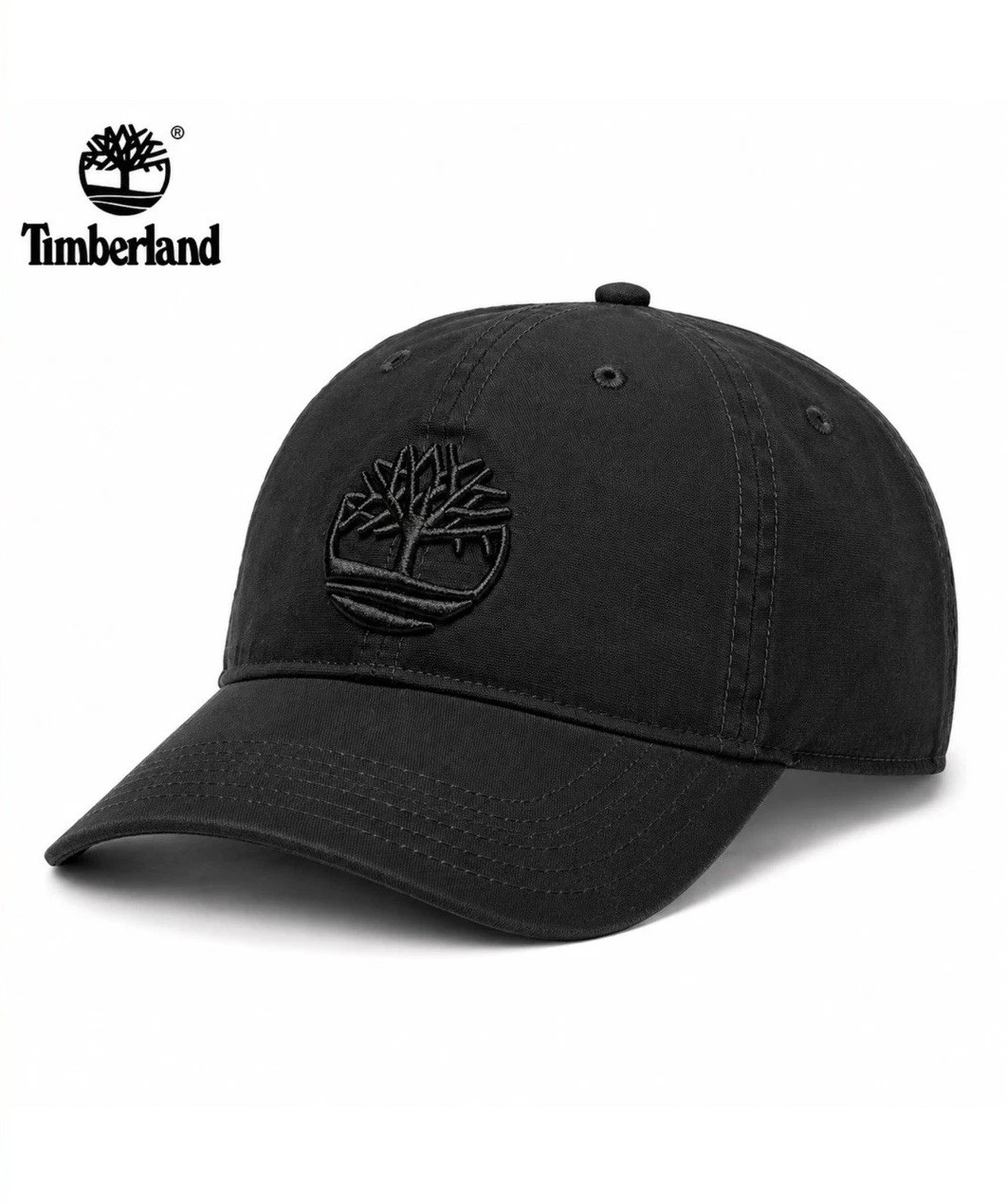 Timberland Soundview Embroidered Baseball Cap Cap Adjustable Snap Cotton Timberland Soundview Embroidered Baseball Cap Cap Adjustable Snap Cotton