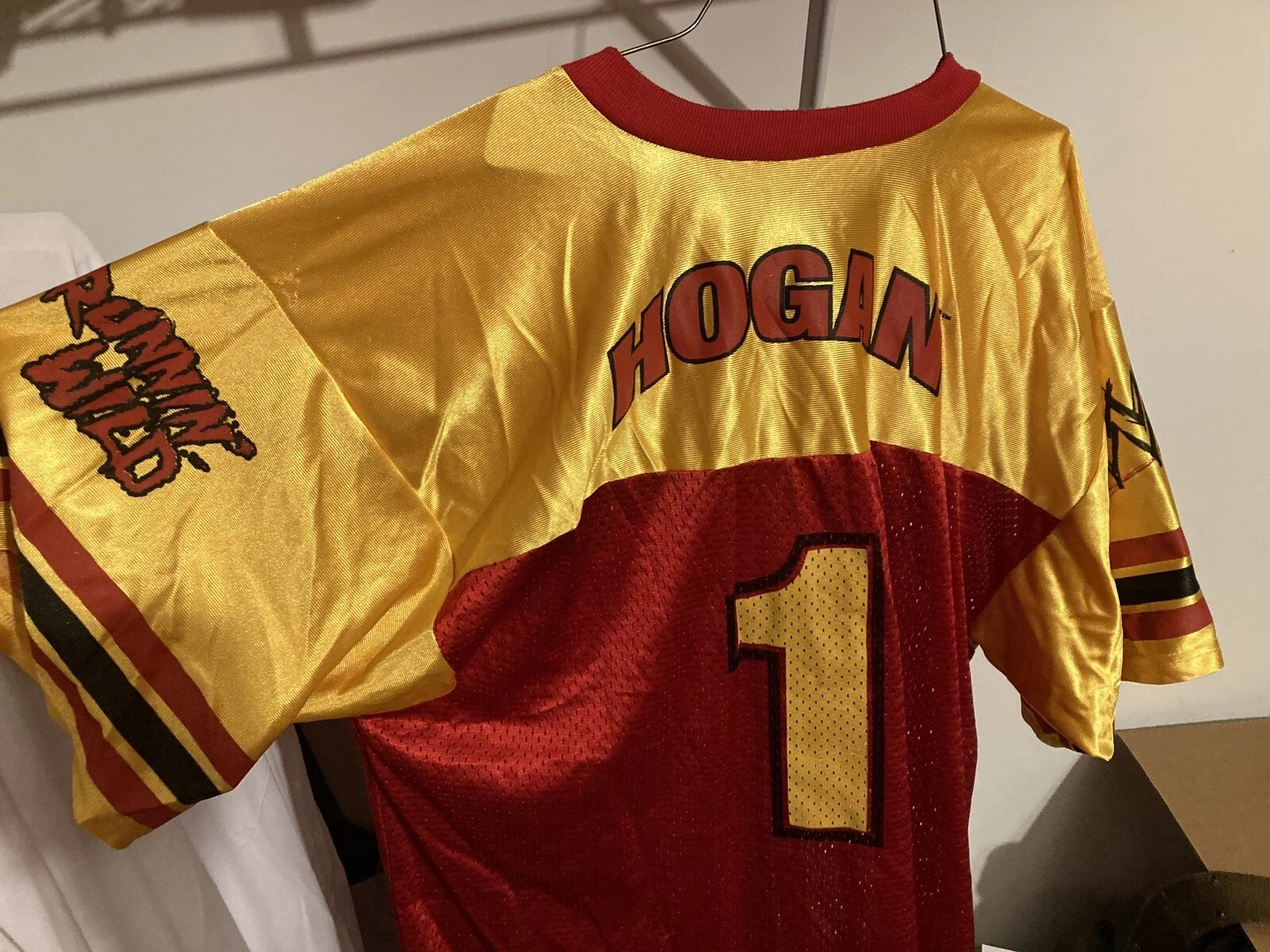 WWF WWE 2002 Hulk Hogan Hulkmaniacs Mesh T Shirt Wrestling XL