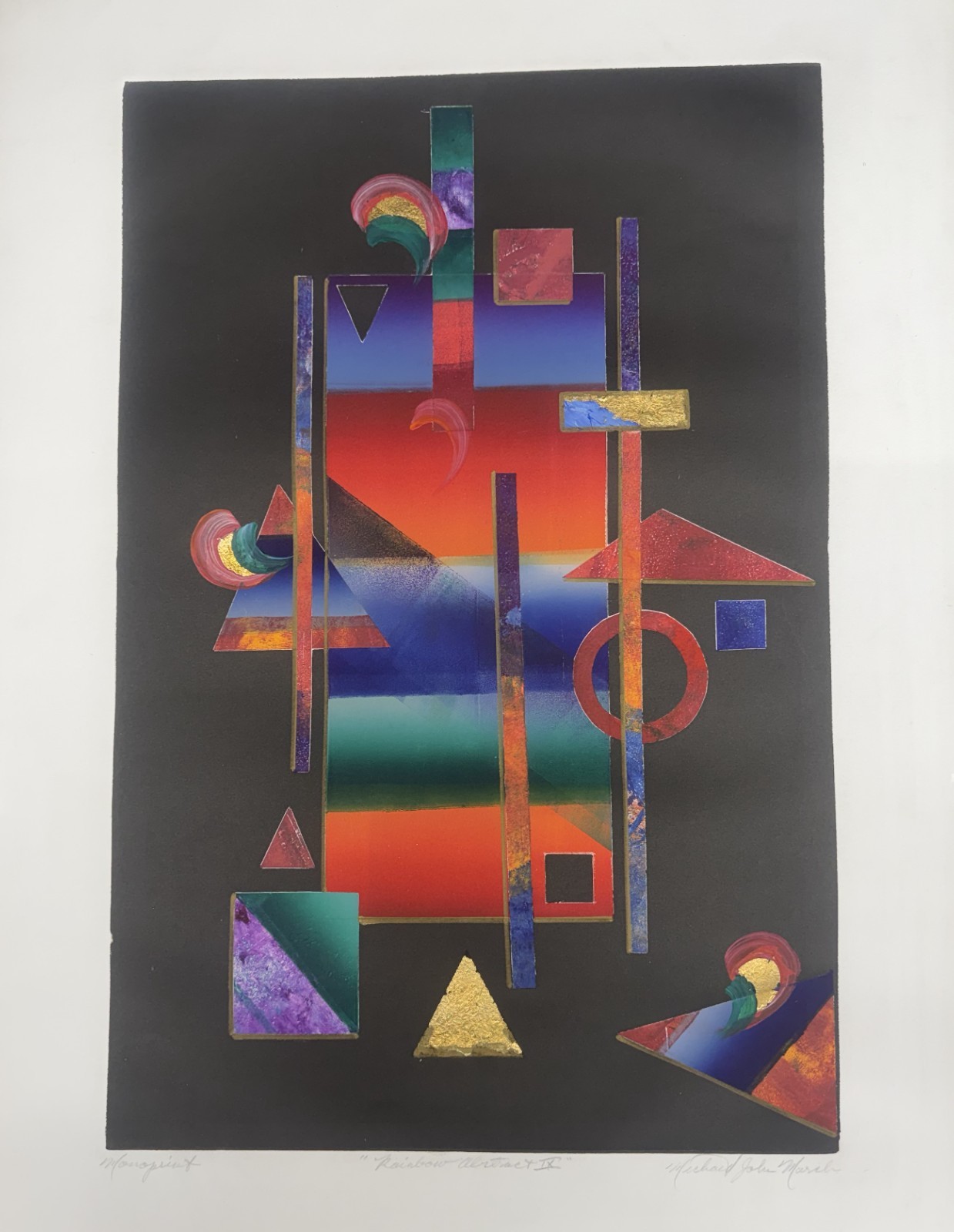 Rainbow Abstract IX\
