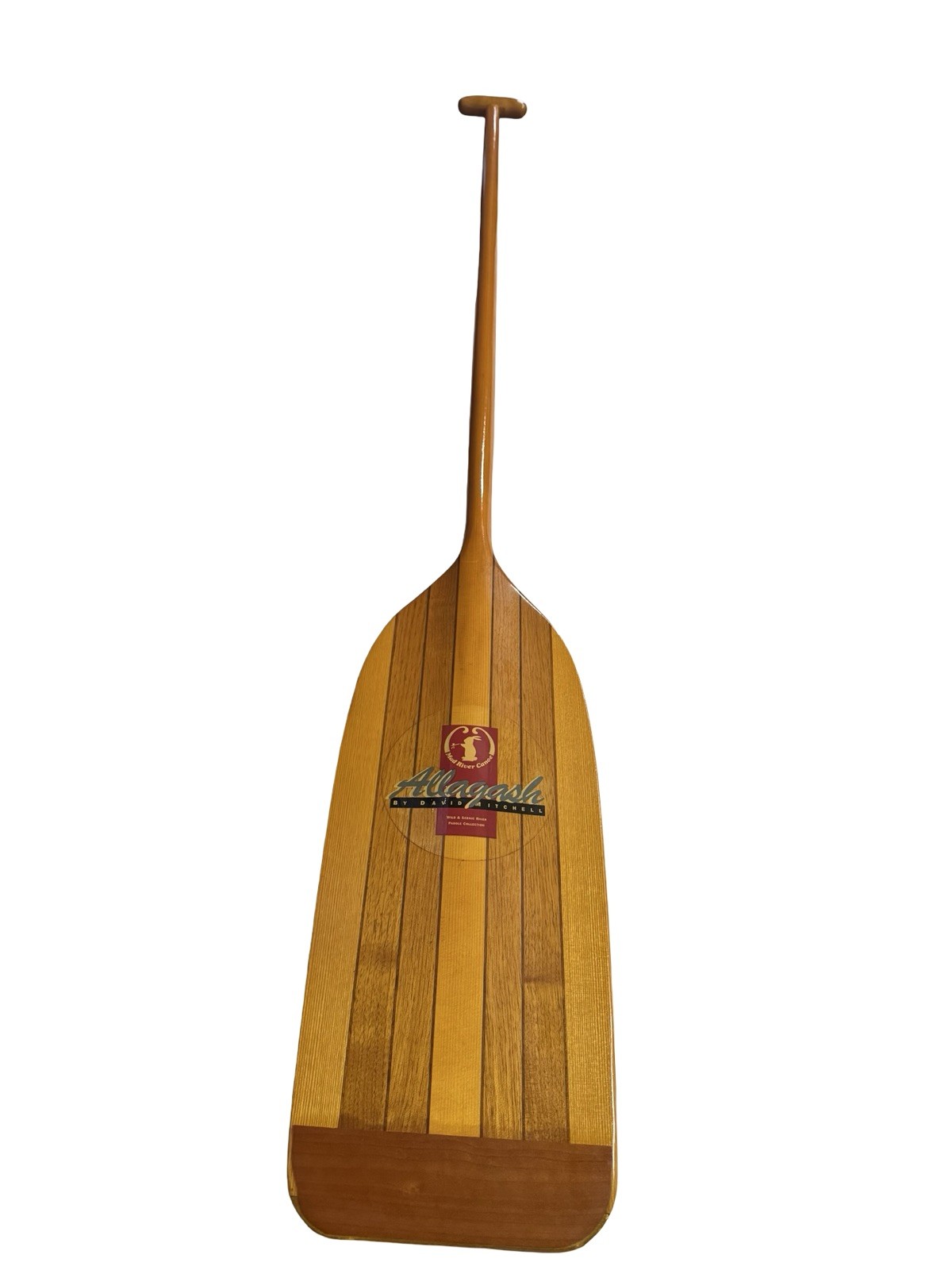 Mad River Canoe Allagash David Mitchell 60” Wood Paddle Wild Scenic River Mad River Canoe Allagash David Mitchell 60” Wood Paddle Wild Scenic River