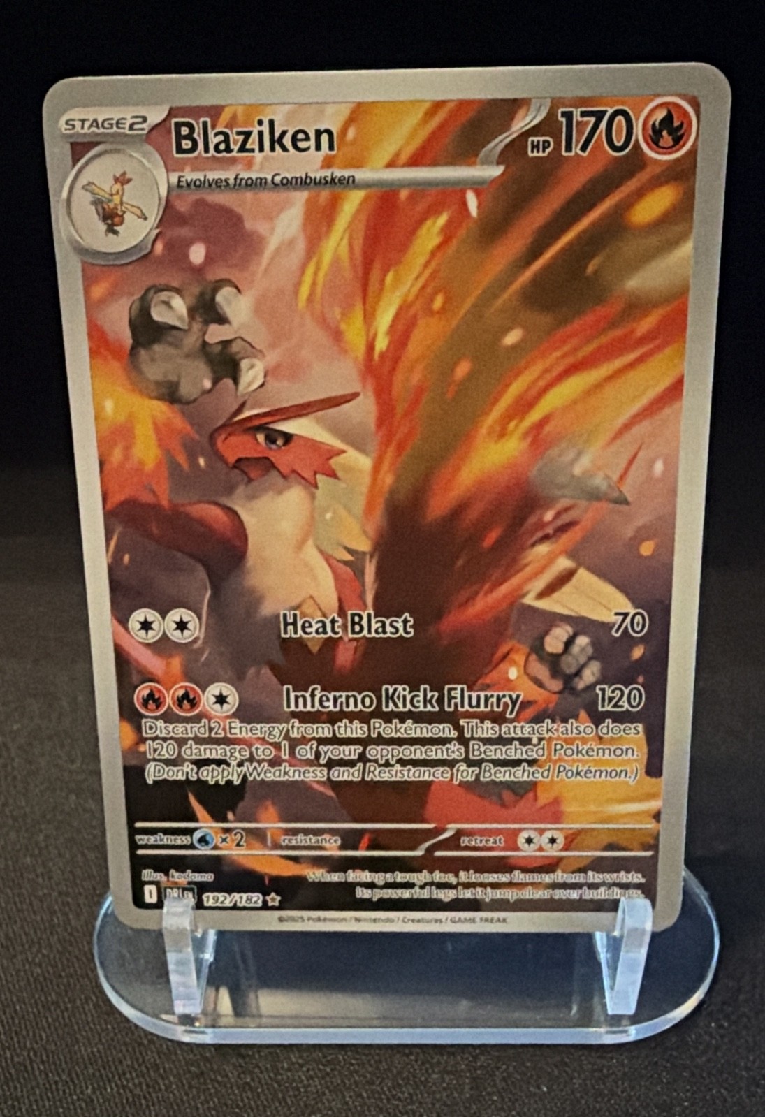 Blaziken 192/182 Sv10: Destined Rivals Holo