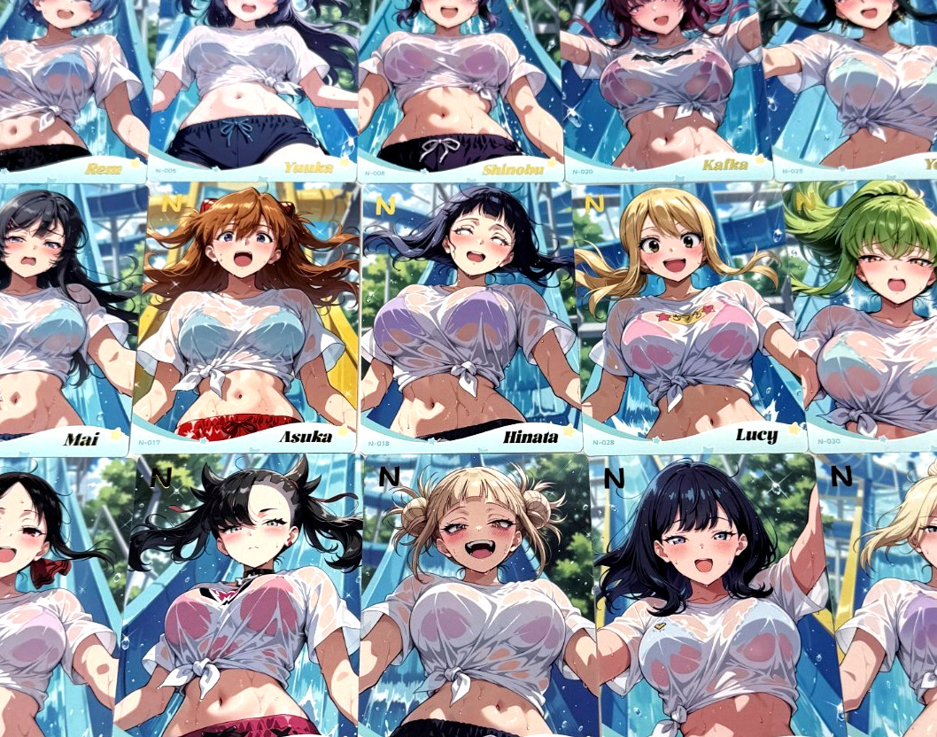 Genki Parade 4 Goddess Story: Pick Your - N Waterpark - Waifu Anime Card -8/24 Genki Parade 4 Goddess Story: Pick Your - N Waterpark - Waifu Anime Card -8/24