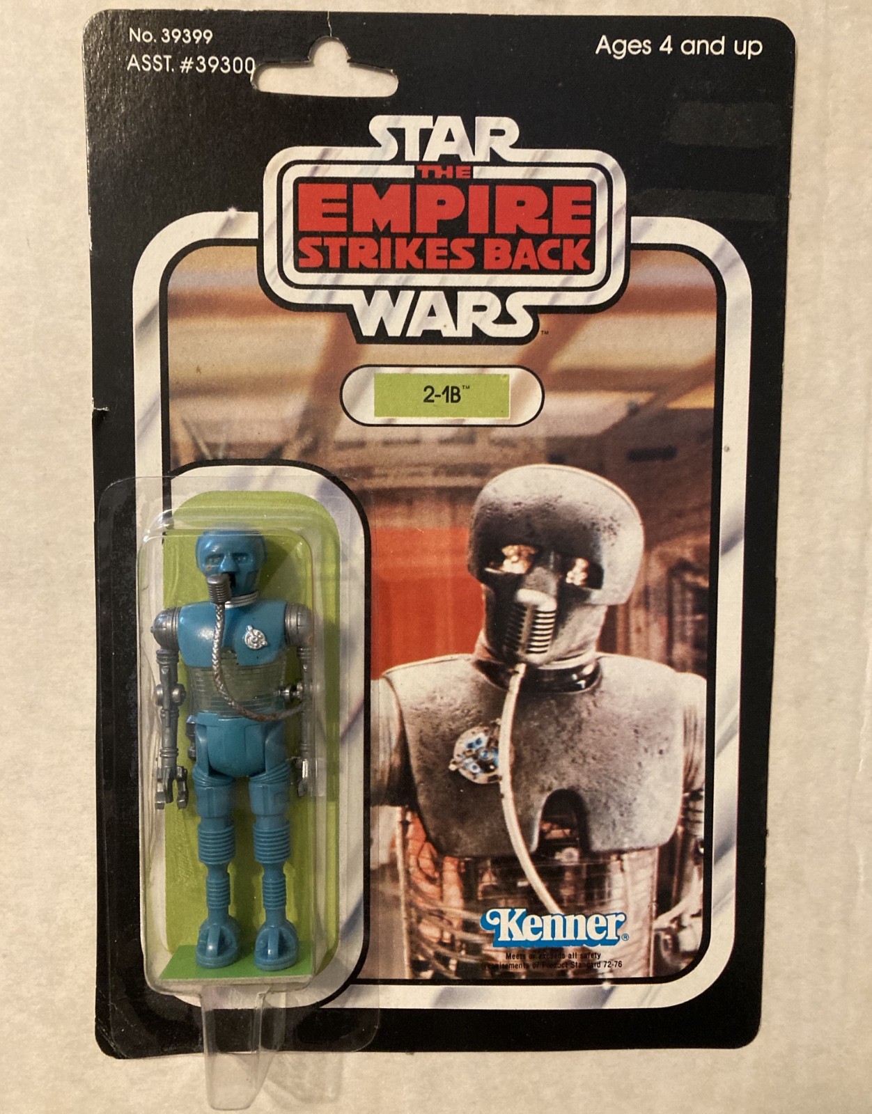 NEW Star Wars ESB 2-1B Empire Strikes Back 1980 Kenner 41 Back