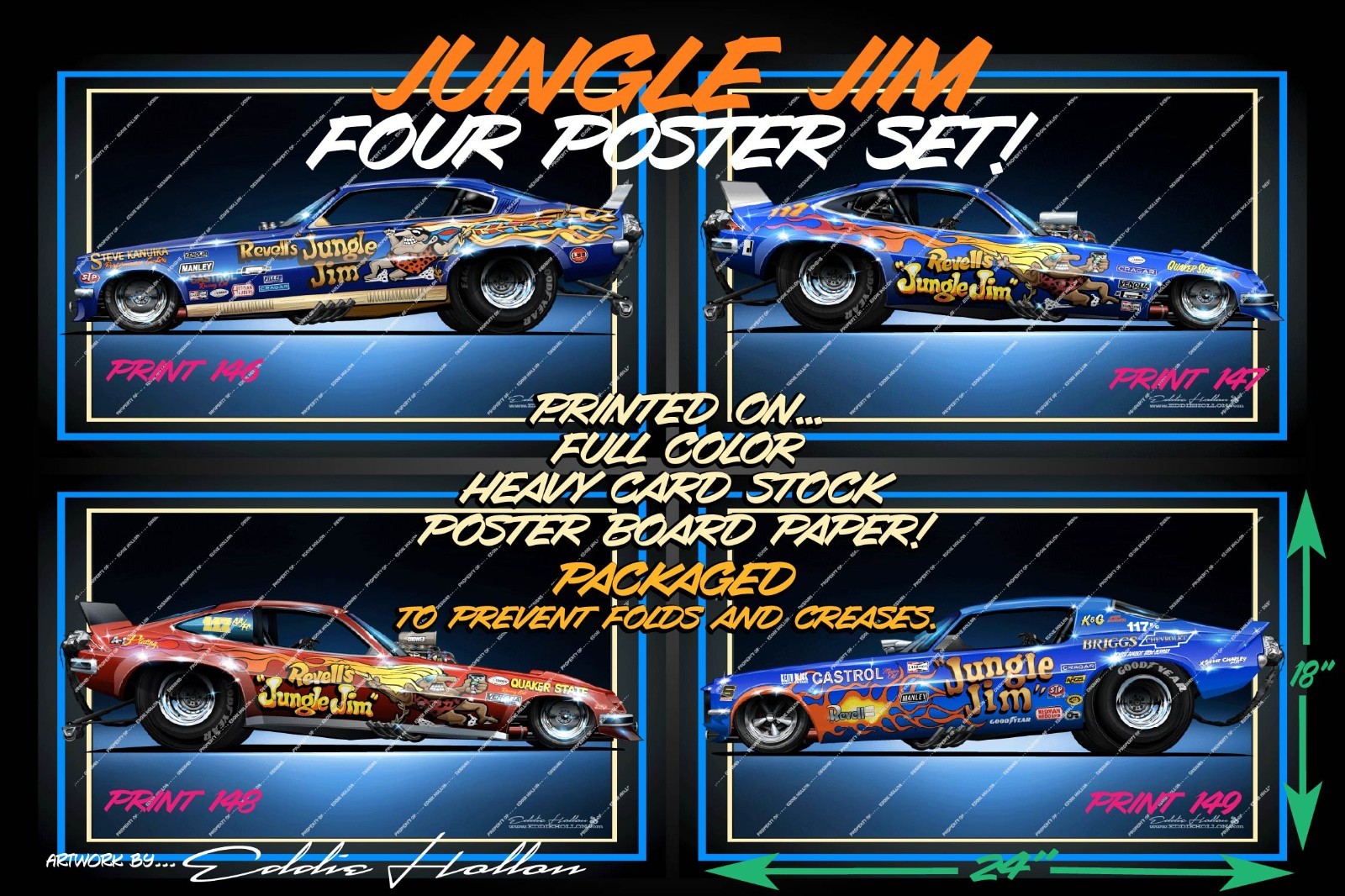 Jungle Jim 4 Poster SET (145-149) Jungle Jim 4 Poster SET (145-149)