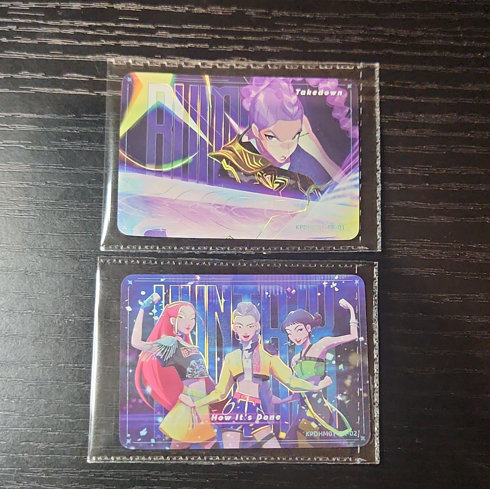 Kayou KPop Demon Hunters Special Mini Edition Promo Set KPDHM01-PR-01-02 SEALED