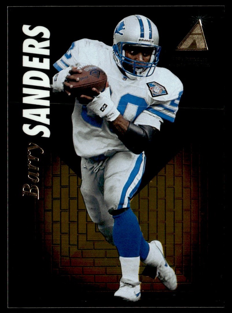 1995 Pinnacle Zenith Barry Sanders Detroit Lions #Z87 1995 Pinnacle Zenith Barry Sanders Detroit Lions #Z87