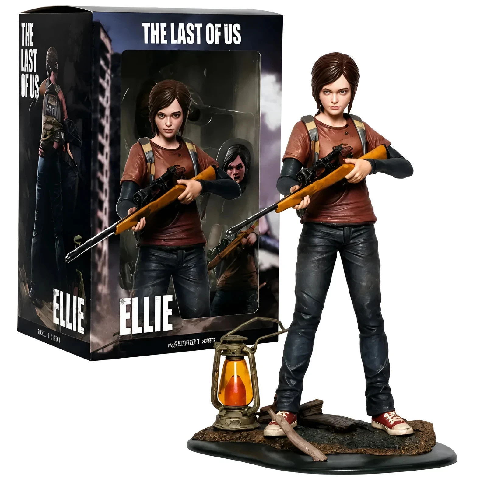 The Last Of Us - Ellie PVC 19cm Video Game Action Figure With Box The Last Of Us - Ellie PVC 19cm Video Game Action Figure With Box