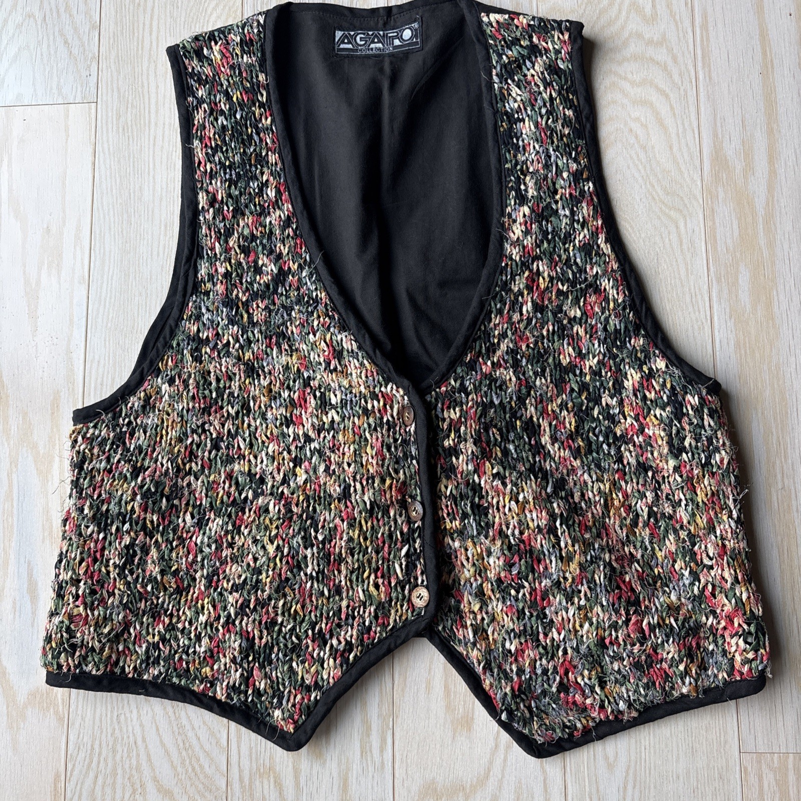 Agapo Collection Vest Tapestry Vintage