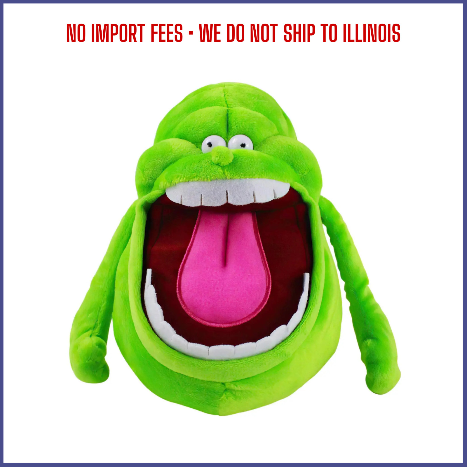 HOT DEAL 25cm Ghostbusters Green Ghost Plush Toy Doll Kids Gift