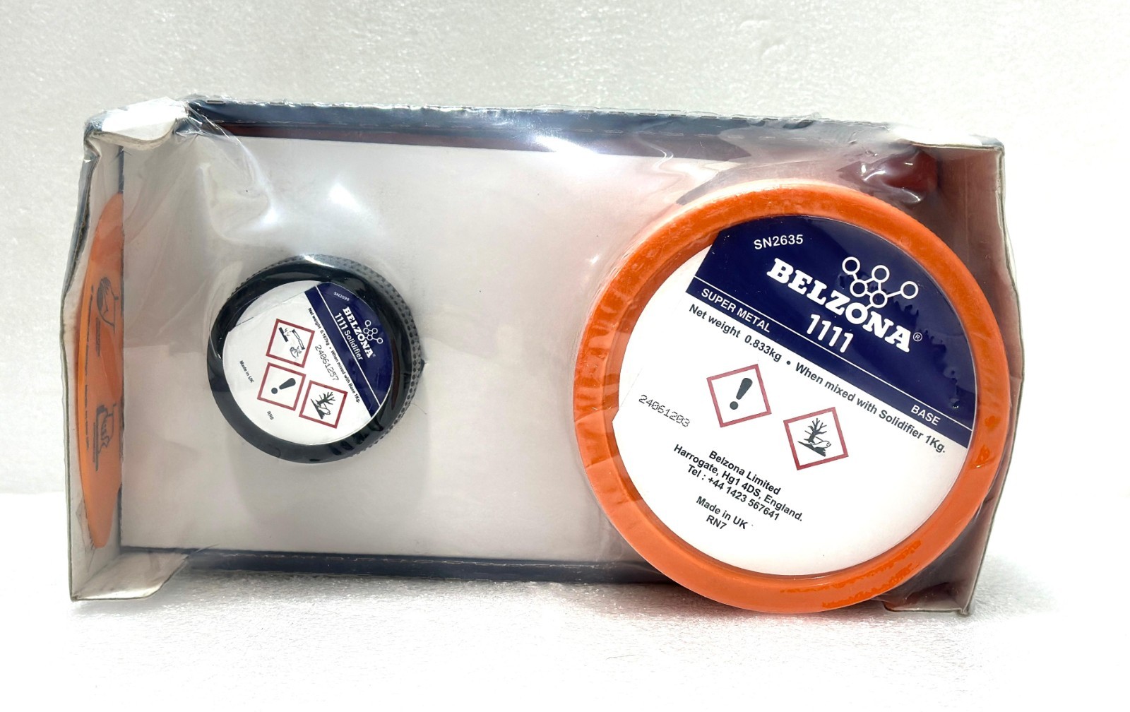 Belzona 1111 Super Metal Base & Solidifier - Applicator & Spatula RN7 - New