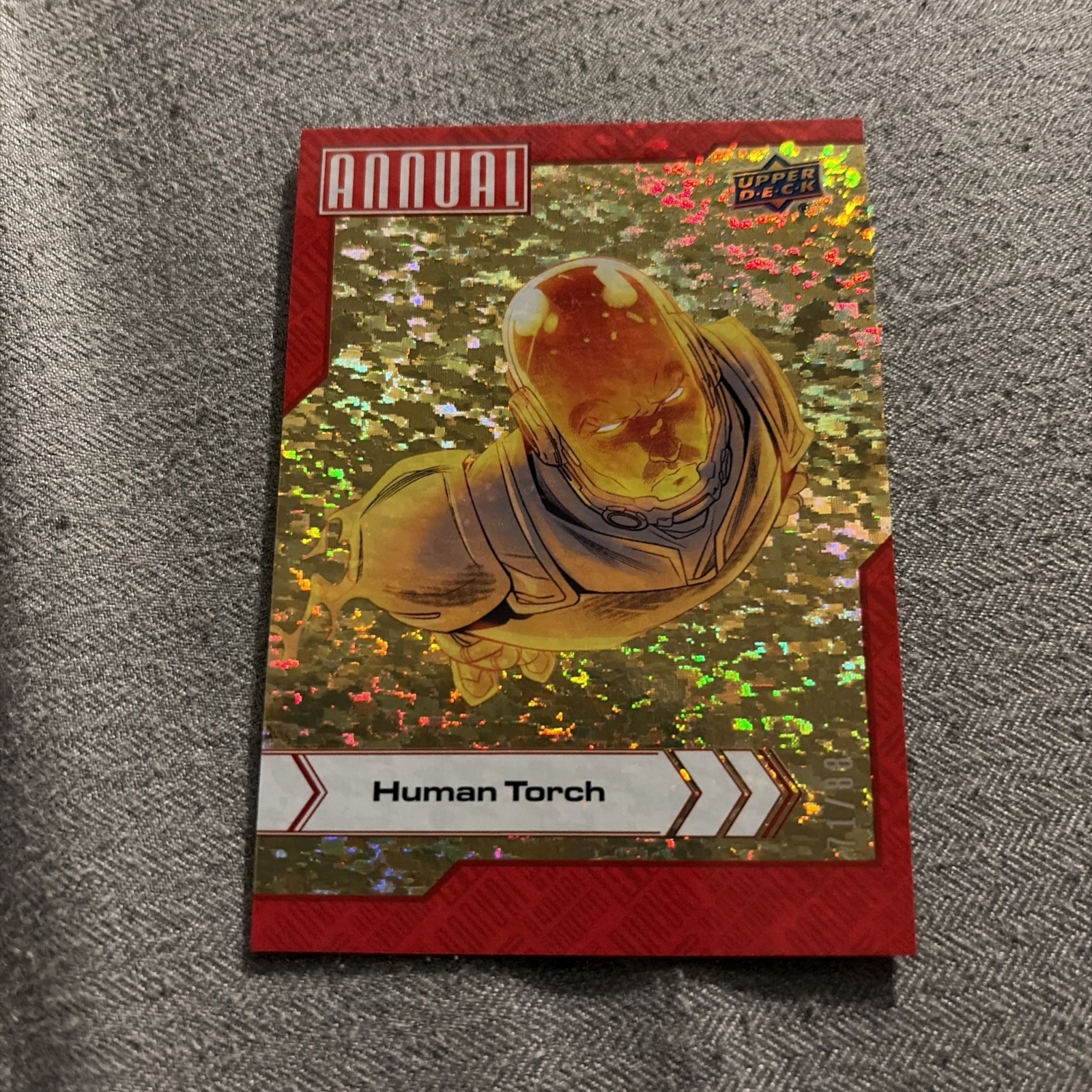 Extremely Rare Gold Linearity Human Torch Extremely Rare Gold Linearity Human Torch