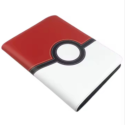 Pokemon Trading Card Binder with Zipper PU Leather 9 Pocket - 360 Card Capacity Pokemon Trading Card Binder with Zipper PU Leather 9 Pocket - 360 Card Capacity