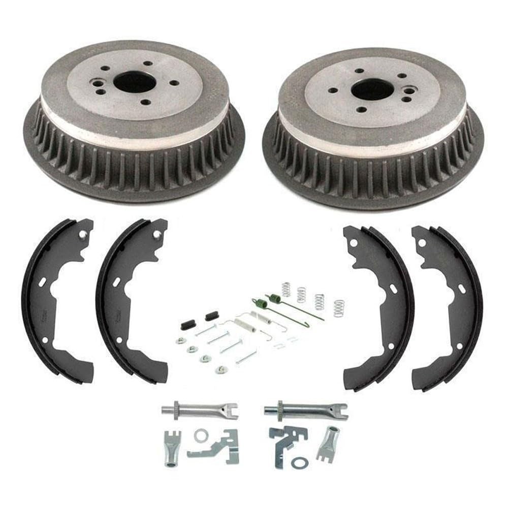 Rear Brake Drums Brake Shoe & Springs 6pc Kit for Toyota for Sienna 1998-2003