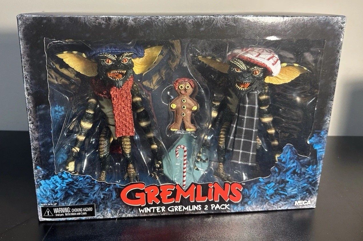 NECA Gremlins Winter Gremlins 2 Pack Figures w/ Accessories Candy Cane NECA Gremlins Winter Gremlins 2 Pack Figures w/ Accessories Candy Cane