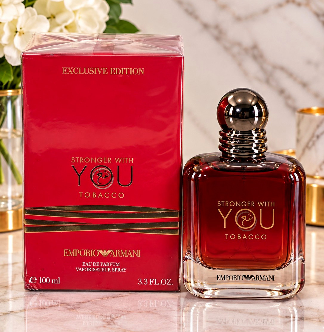 Emporio Armani Stronger With You Tobacco EDP Spray 3.3 fl oz Exclusive Ed