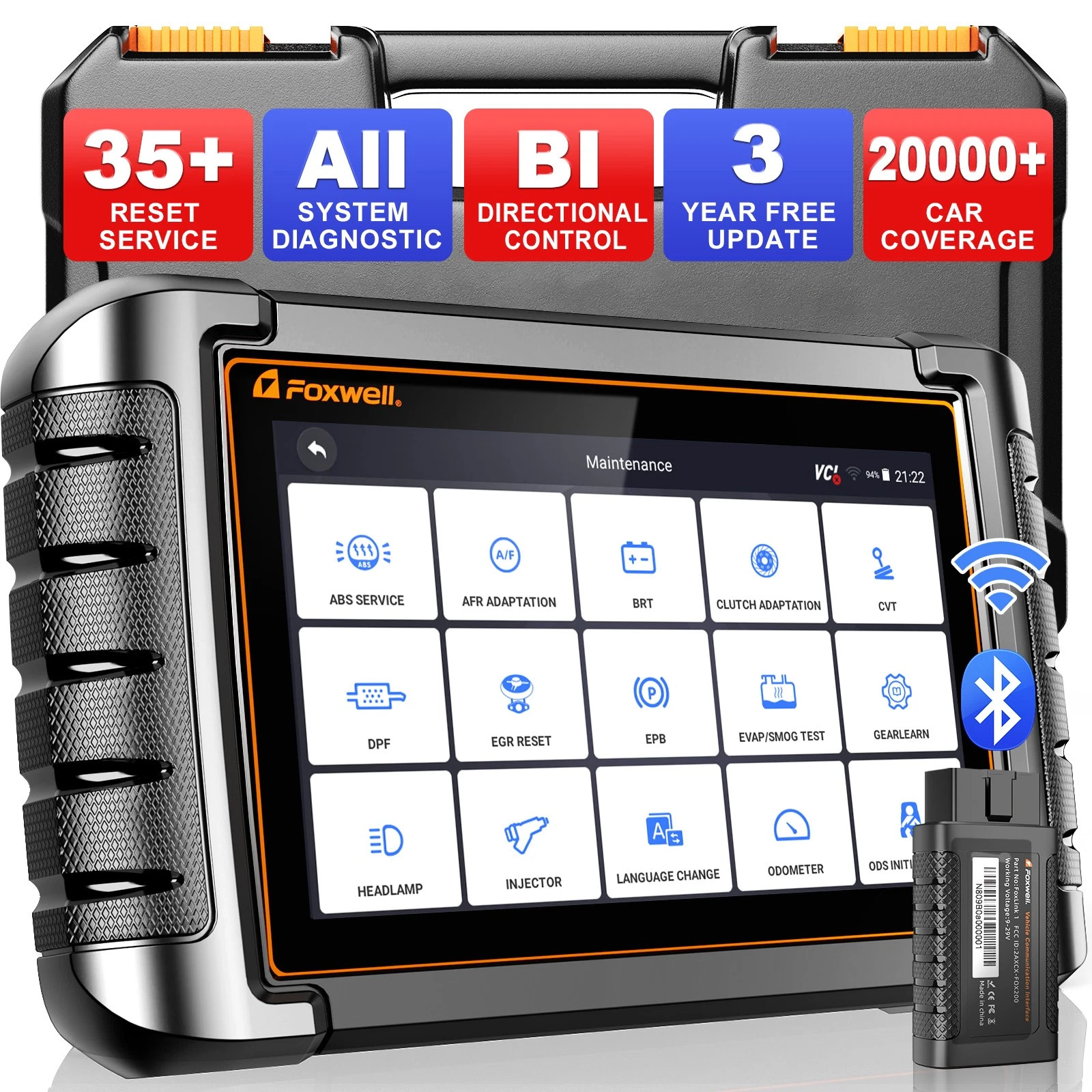 2026 FOXWELL NT809 Pro Bluetooth Car Bidirectional OBD2 Scanner Diagnostic Tool