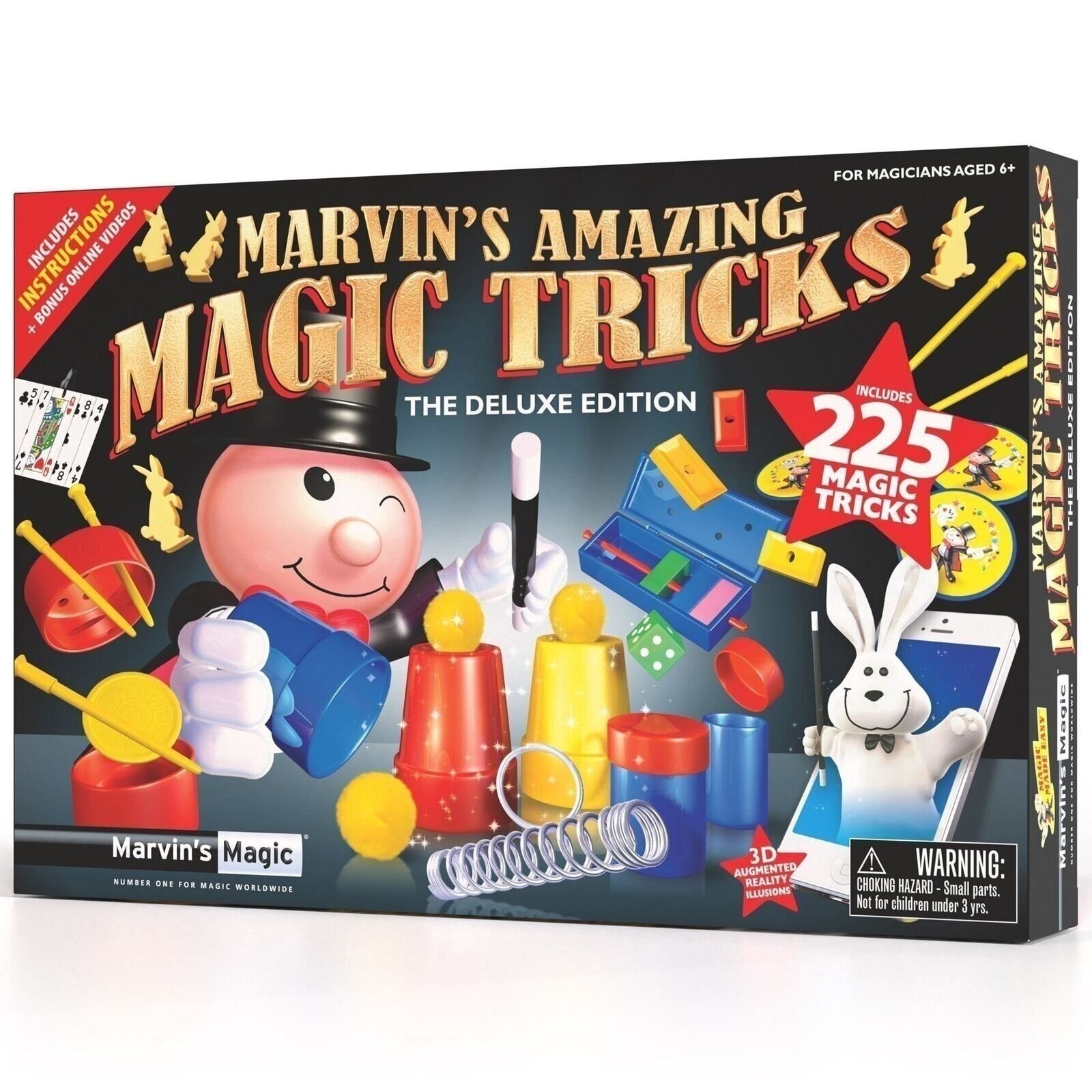 Marvin\'s Magic - 225 Amazing Magic Tricks for Children - Magic Kit - Magic Set Marvin\'s Magic - 225 Amazing Magic Tricks for Children - Magic Kit - Magic Set