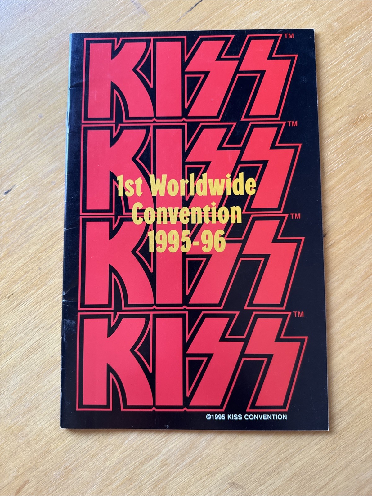 KISS 1st First Worldwide Convention 1995-96 34 Page Booklet Program VINTAGE KISS 1st First Worldwide Convention 1995-96 34 Page Booklet Program VINTAGE
