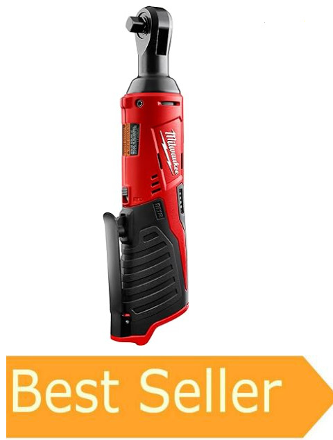 Milwaukee M12 2457-20 12V Li-Ion 3/8\'\' Cordless Ratchet - Red Milwaukee M12 2457-20 12V Li-Ion 3/8\'\' Cordless Ratchet - Red