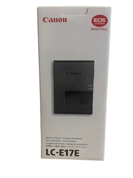 Genuine Canon Charger LC-E17 for LP-E17 For EOS R100, R50, R10, R10