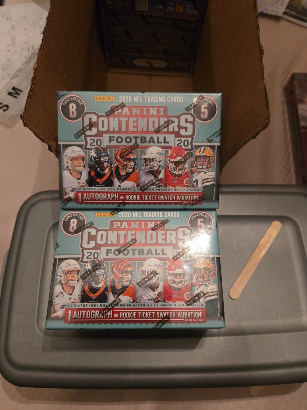2020 Panini Contenders Football NFL Blaster Box BRAND NEW & FACTORY SEALED 2020 Panini Contenders Football NFL Blaster Box BRAND NEW & FACTORY SEALED