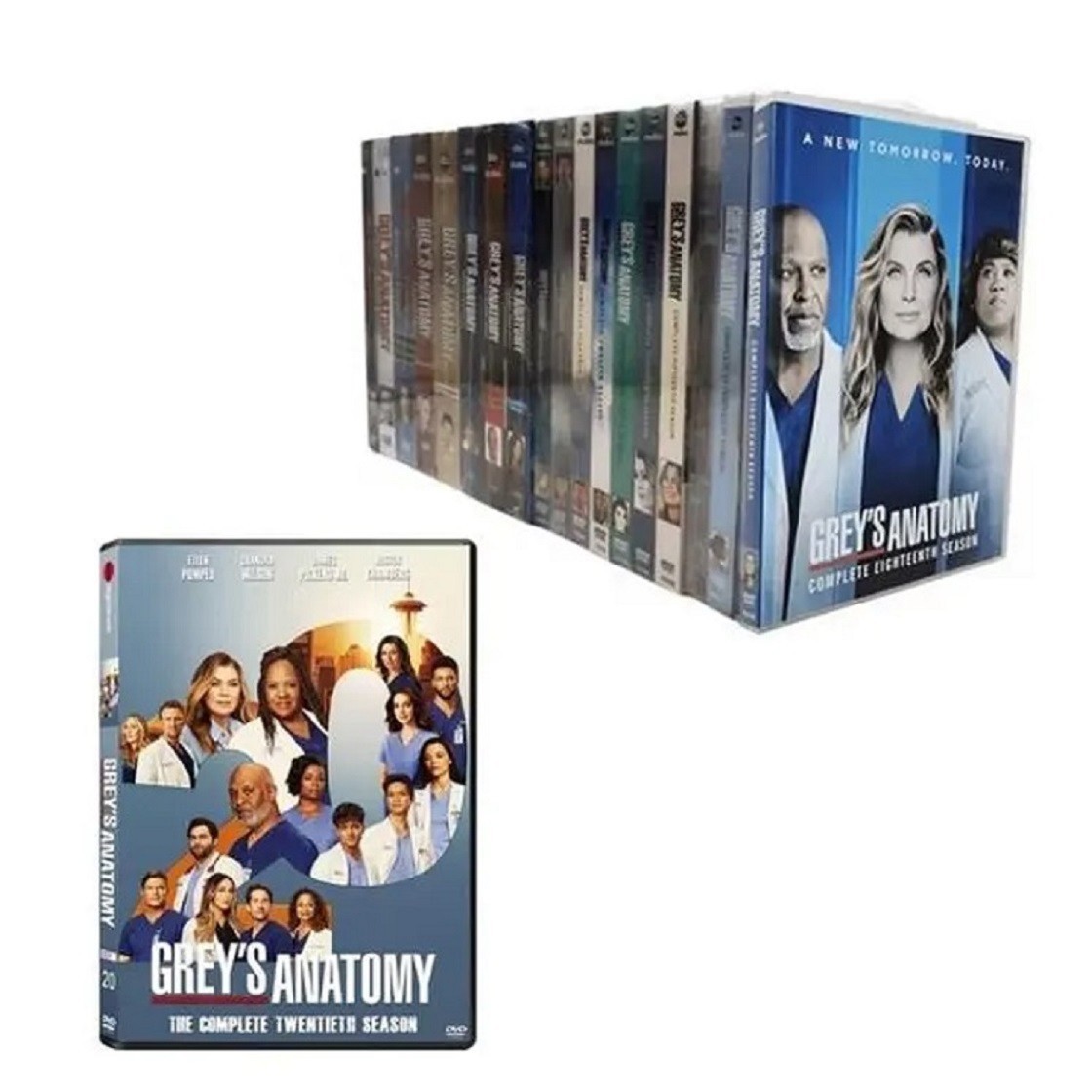 Grey’s Anatomy Seasons 1-20 DVD NEW Grey’s Anatomy Seasons 1-20 DVD NEW