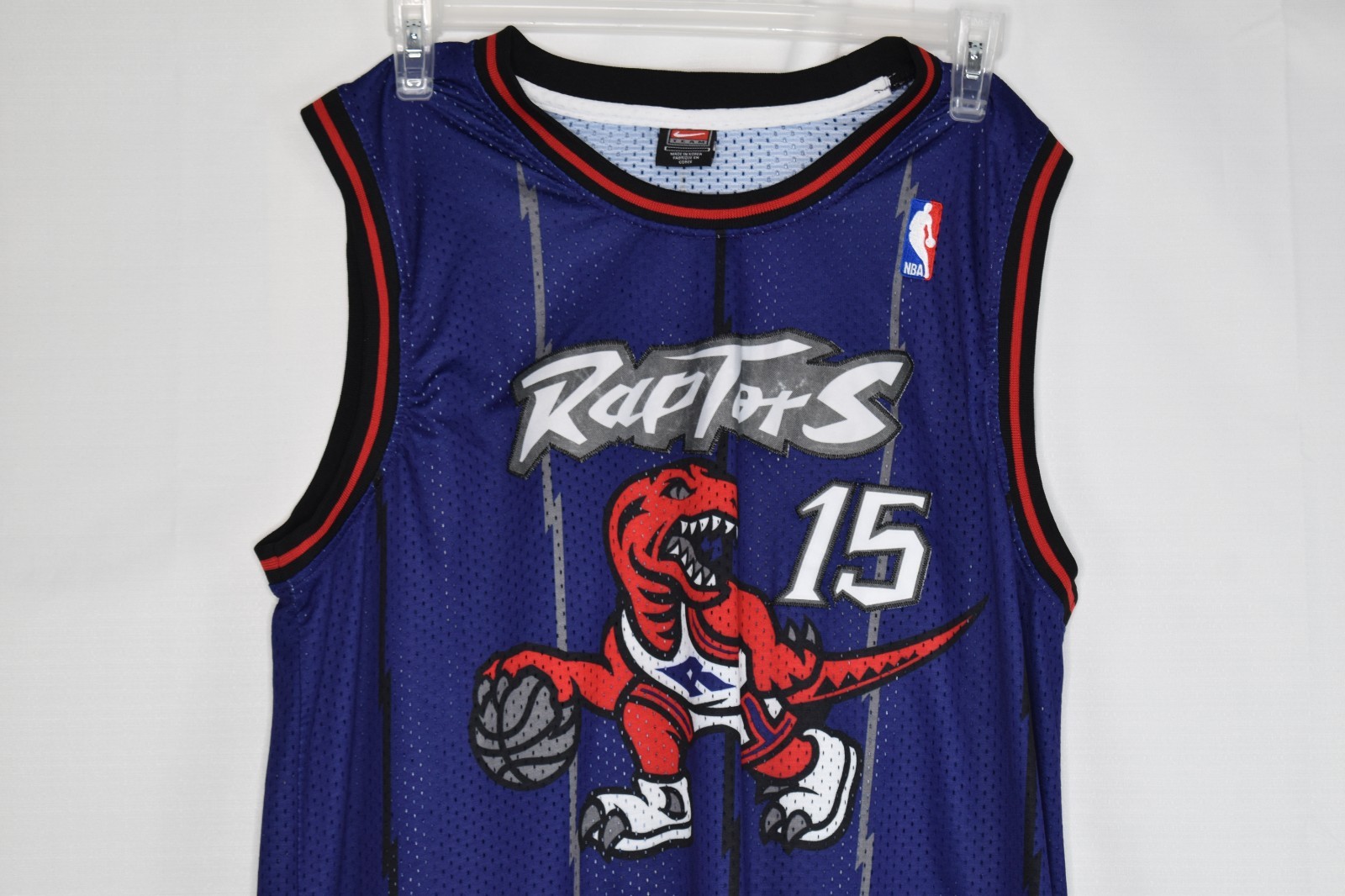 NIKE VINTAGE TORONTO RAPTORS VINCE CARTER 2XL Men\'s Stitched NBA Jersey Purple