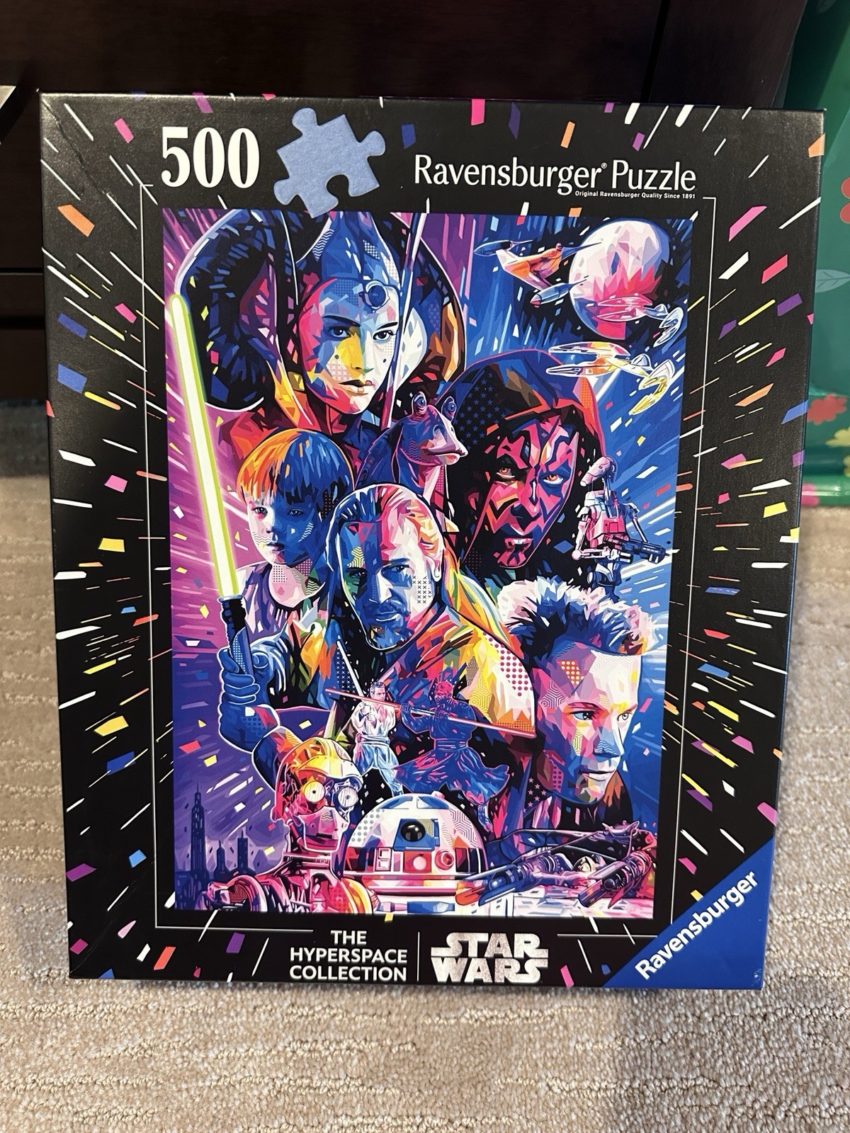 Ravensburger Star Wars Hyperspace Collection 500-Piece Interlocking Puzzle Ravensburger Star Wars Hyperspace Collection 500-Piece Interlocking Puzzle