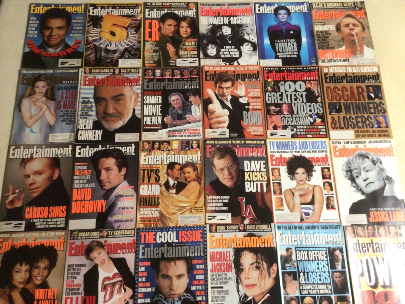 Entertainment Weekly Magazine HUGE LOT, 1995 Entertainment Weekly Magazine HUGE LOT, 1995