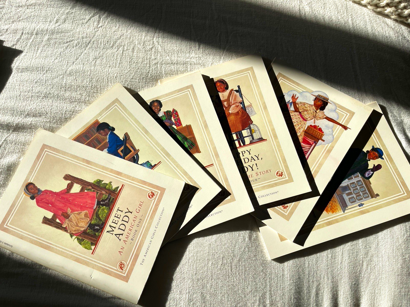 American Girl Addy Books 1-6 Connie Porter Paperback Illustrated Set