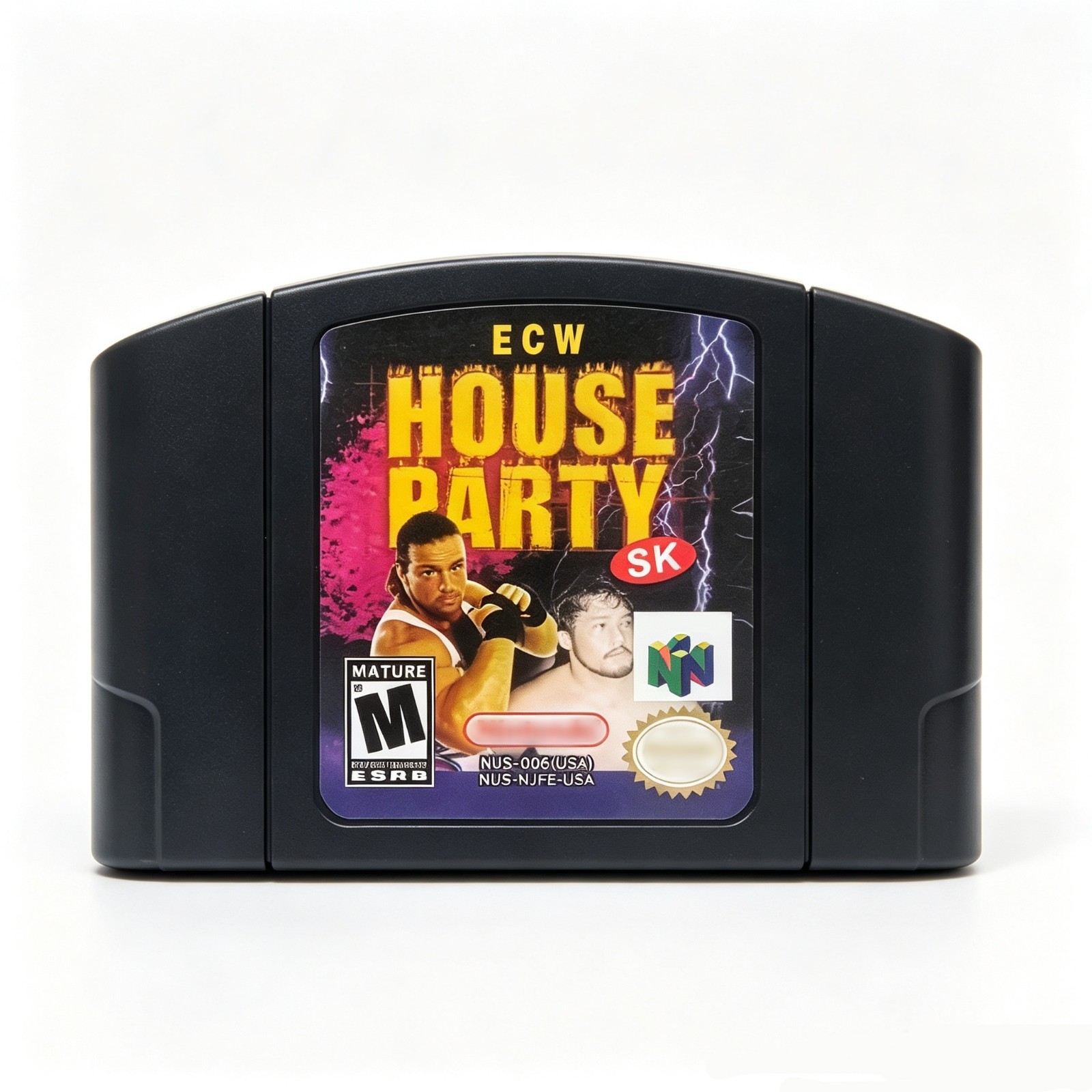 N64 Game - ECW House Party Mixtape SK(US Version) N64 Game - ECW House Party Mixtape SK(US Version)