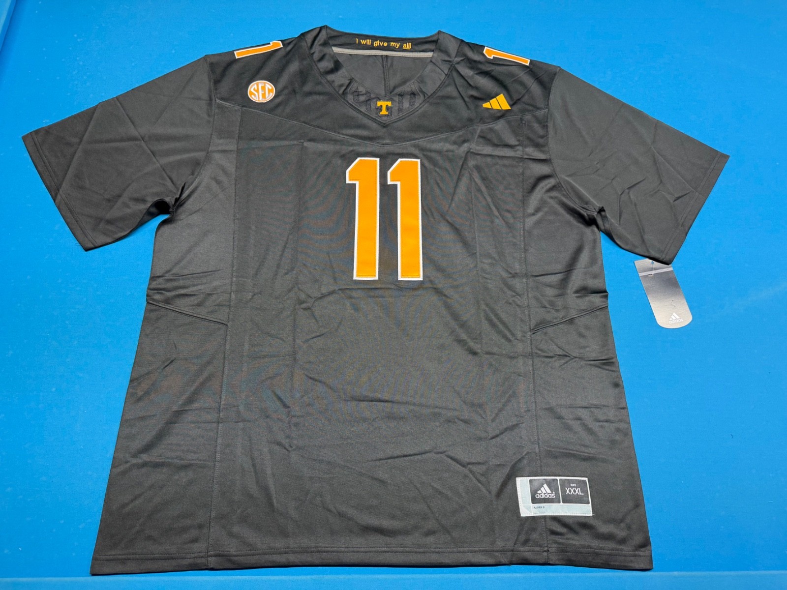 Faizon Brandon Adult XXXLarge Tennessee Vols #11 Jersey
