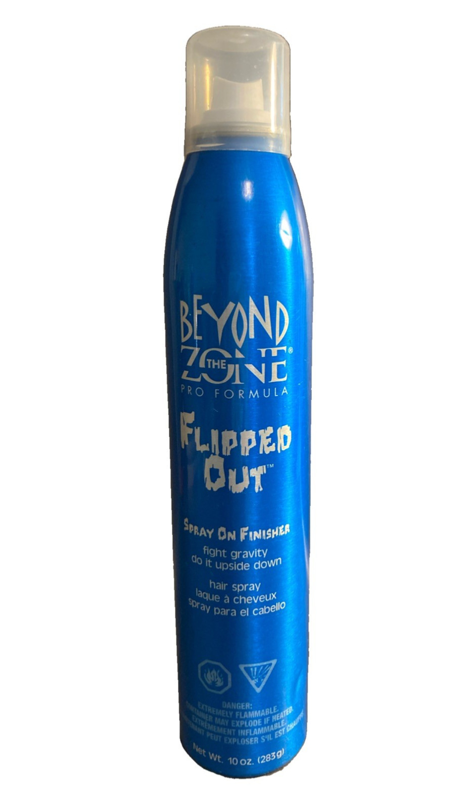 Beyond the Zone Flipped Out Spray On Finisher Hair Spray 10 Oz Can