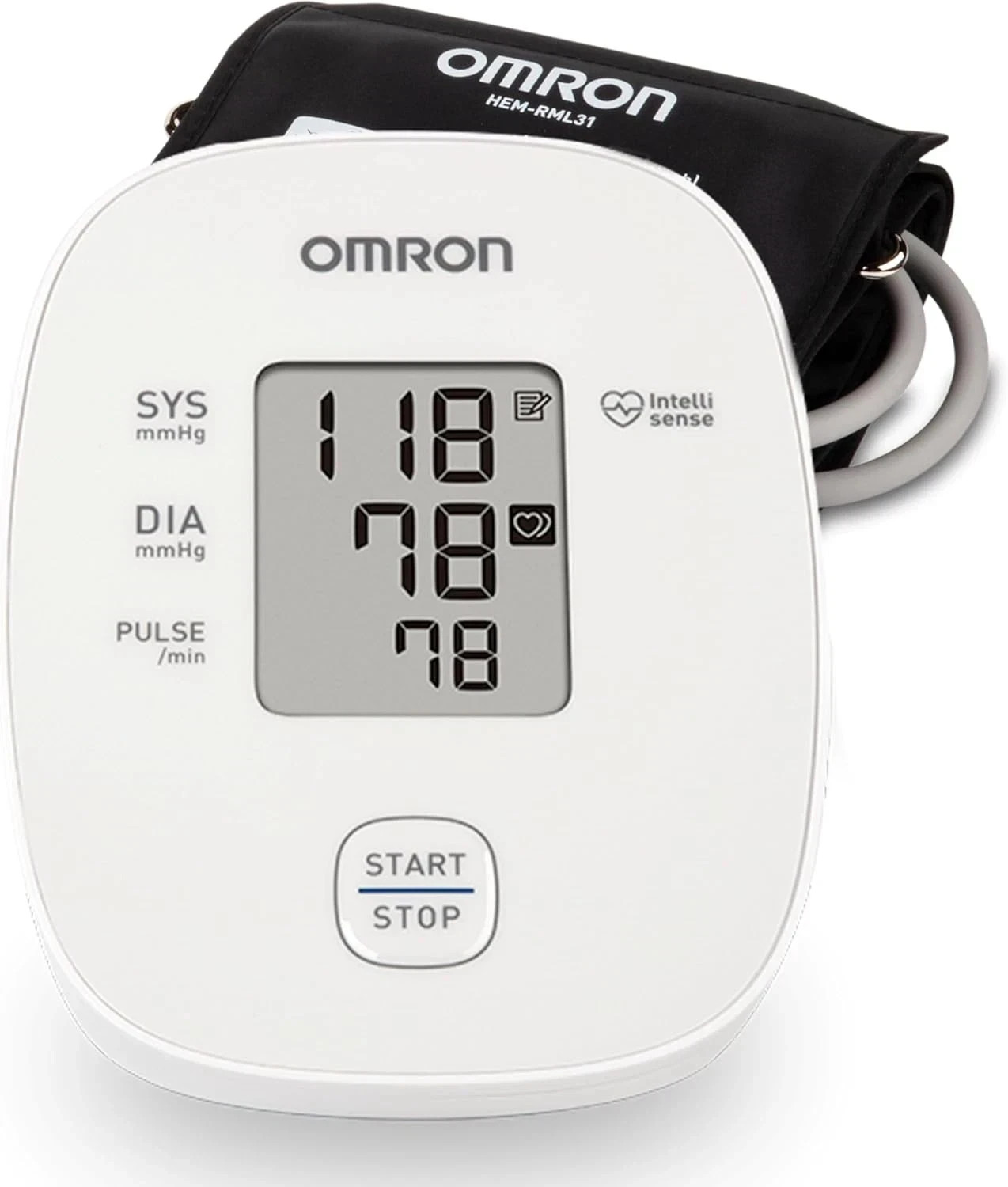 Omron Blood Pressure Monitor Upper Arm BP Cuff Home Use Digital New Sealed