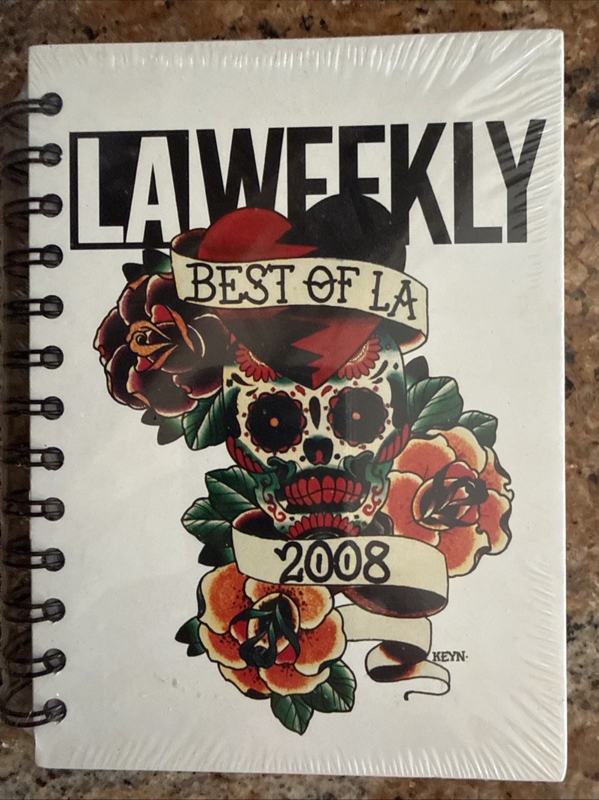 LA Weekly Best of LA 2008  Very rare ,, mini notebook  unopened   very few made