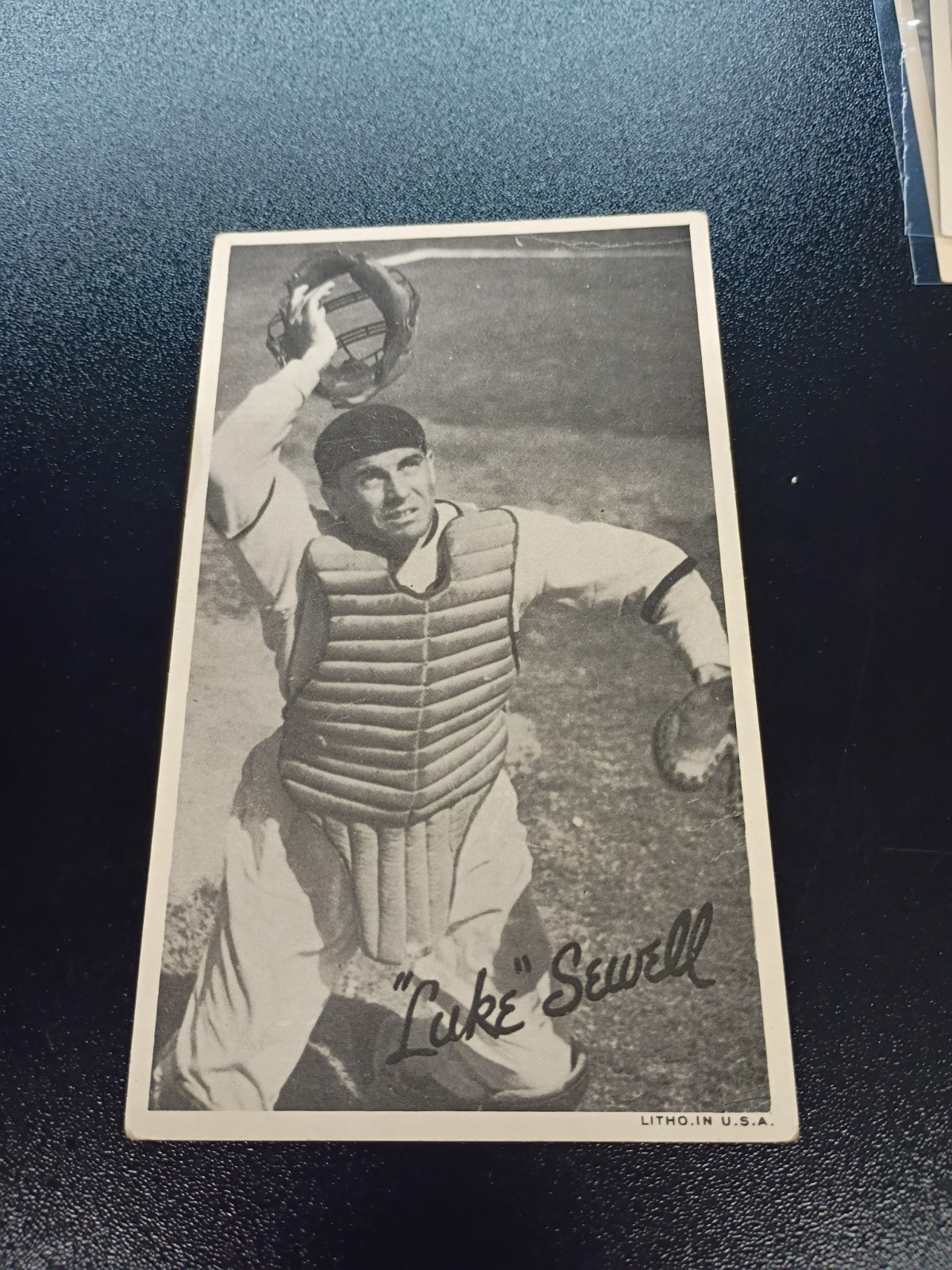 1936 Goudey Wide Pen Premium Luke Sewell Light Wrinkles See Pics 1936 Goudey Wide Pen Premium Luke Sewell Light Wrinkles See Pics